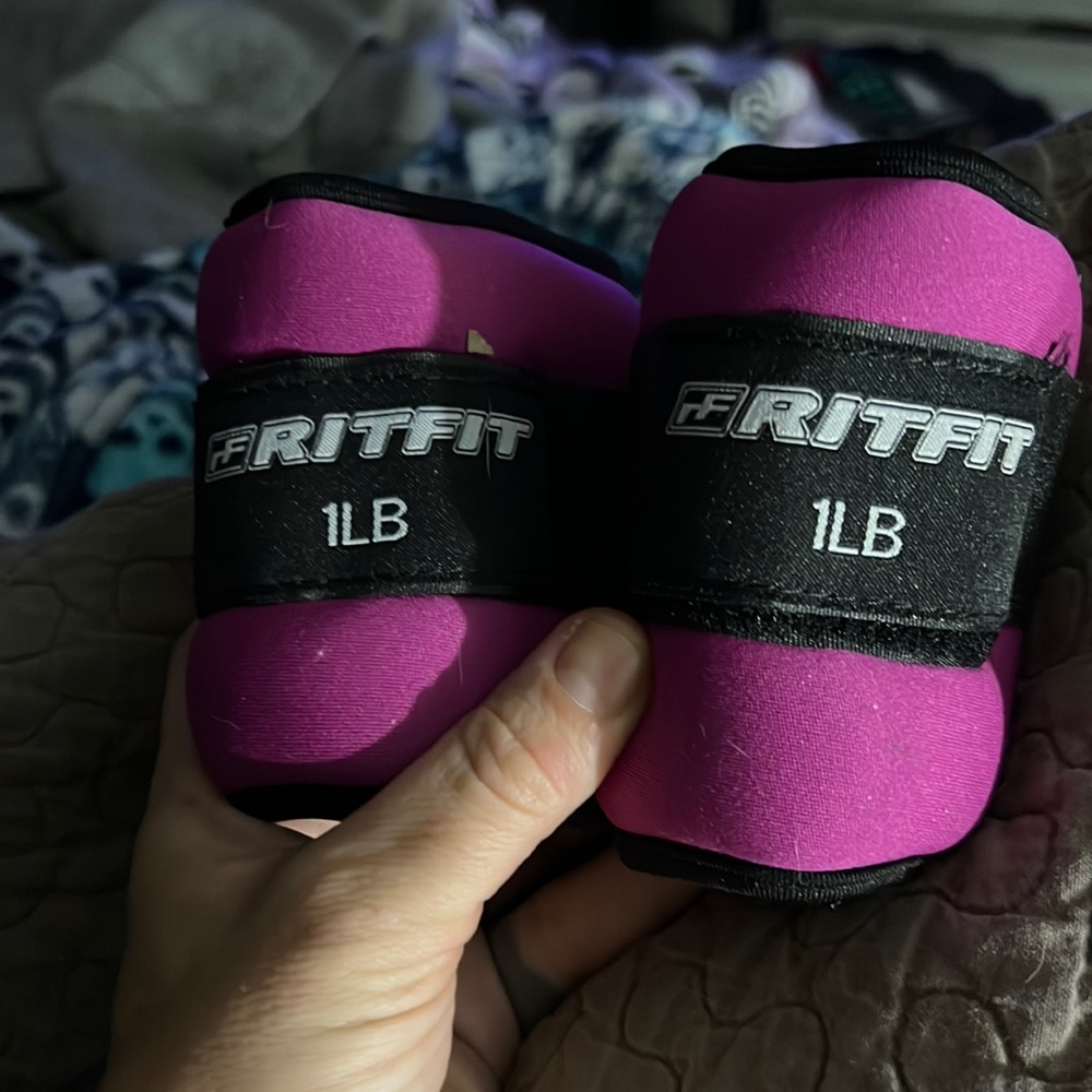 New ritfit one pound ankle weights